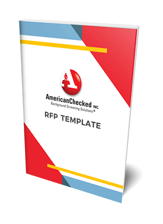 bookcover of sample RFP background screening